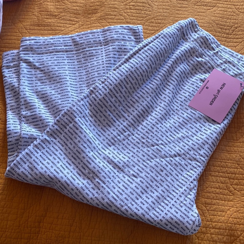 New Girl Order sweatpants PLUS SIZE
